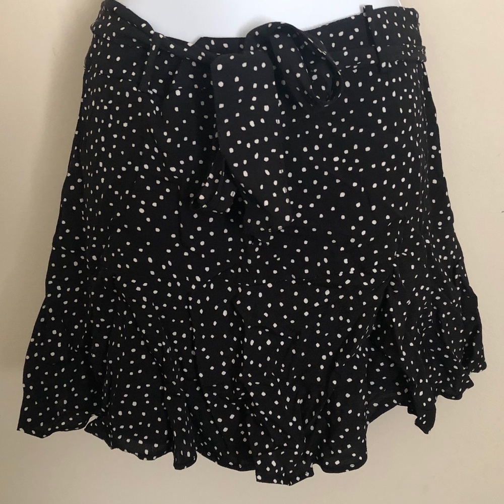 Zara polka dotted skort